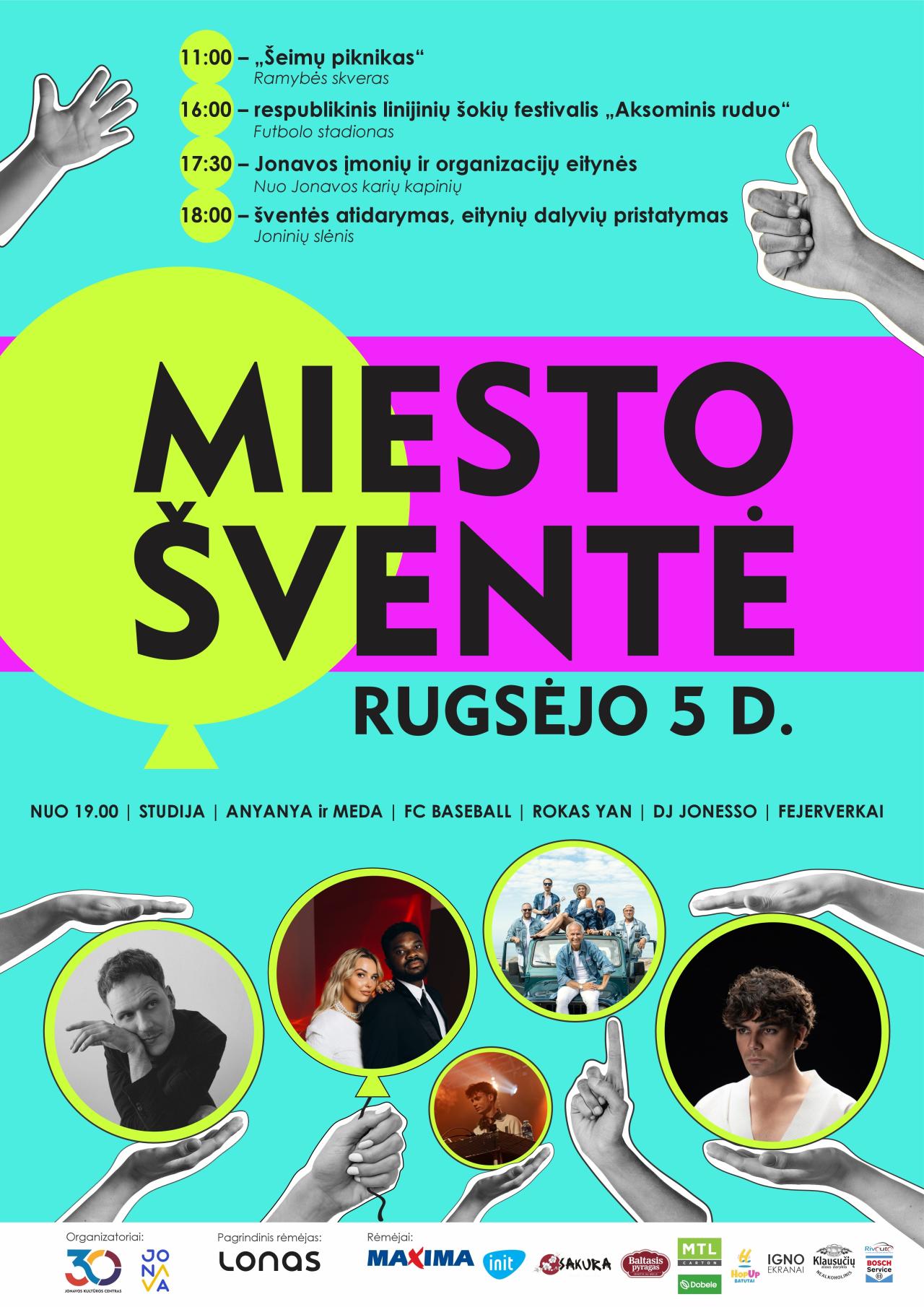 Jonavos miesto šventė 2026