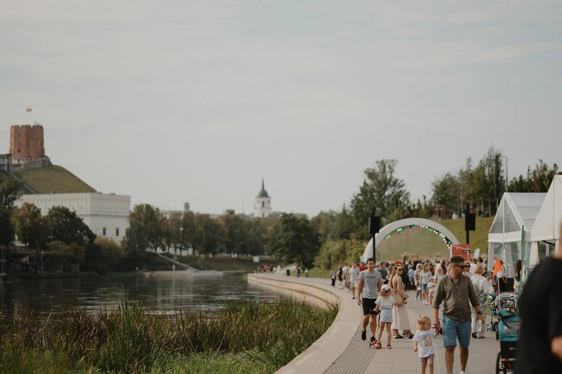 Ką su vaikais veikti Upės festivalyje? (Vilniaus savivaldybės nuotr.)