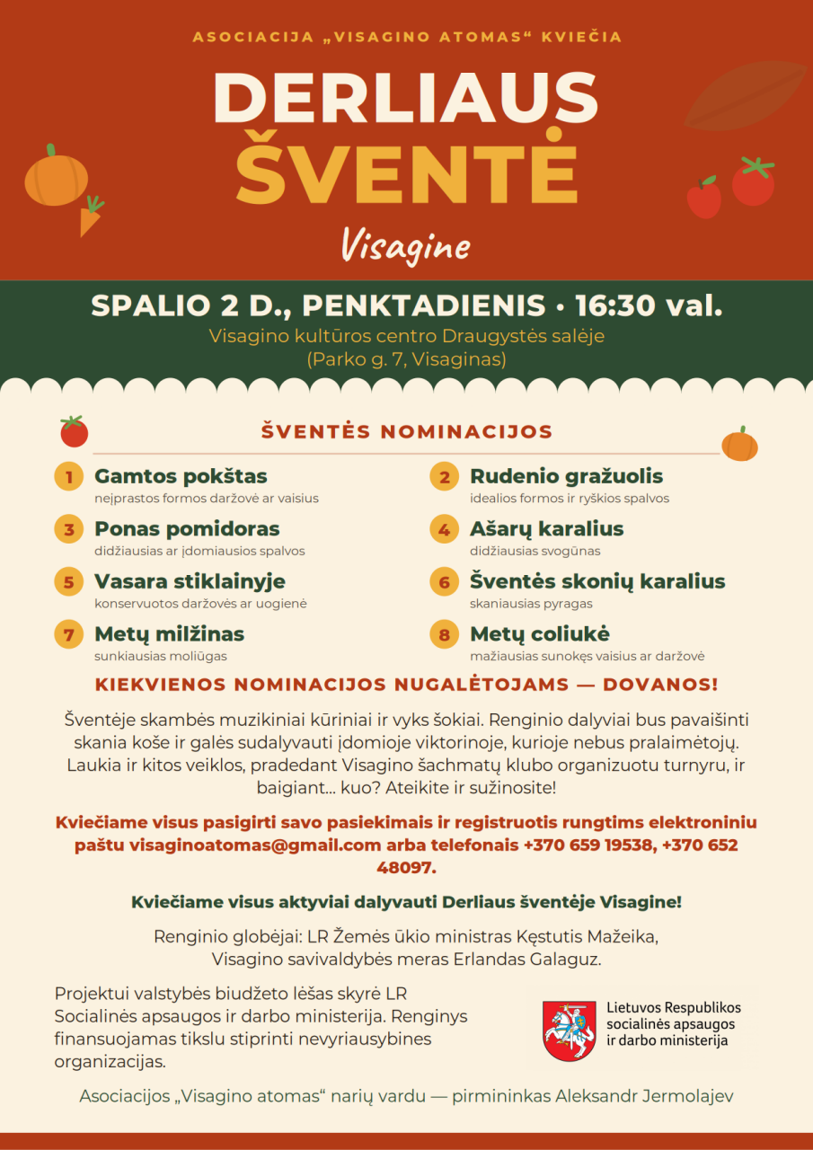 Derliaus šventė Visagine