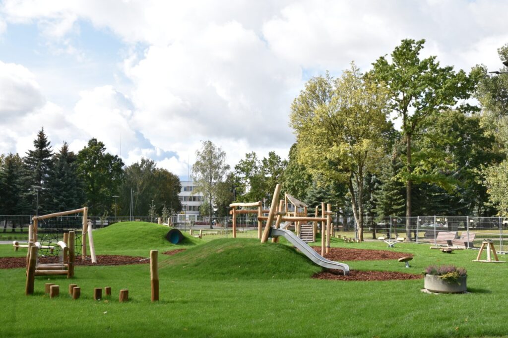 Žaidimų aikštelė Ramybės skvere