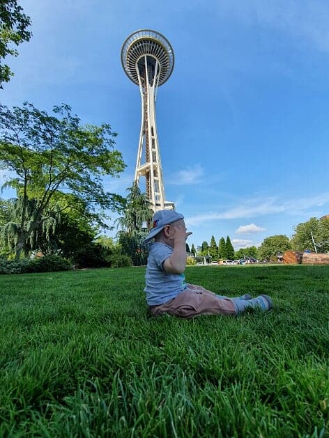 Seattle with a child