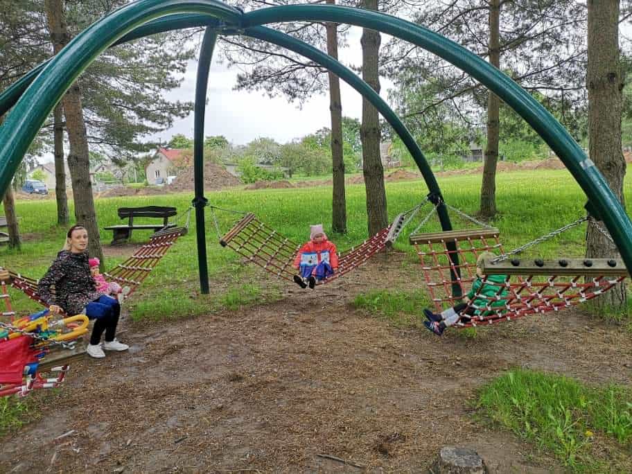 Rokiškyje su vaikais