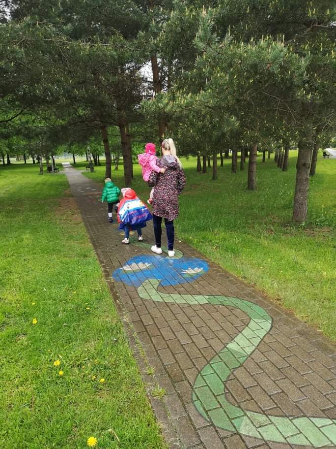 Rokiškyje su vaikais