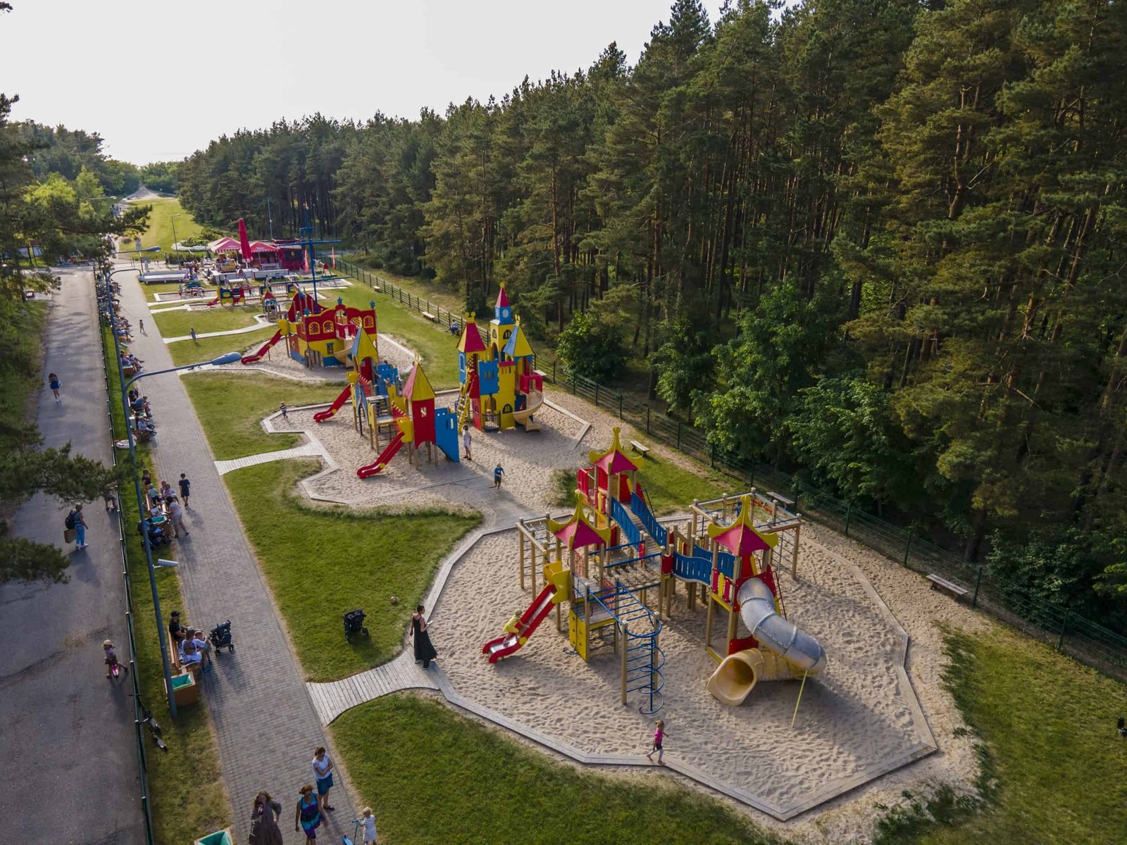 Palangos vaikų parkas. Nuotraukos autorius Palangos m. savivaldybė
