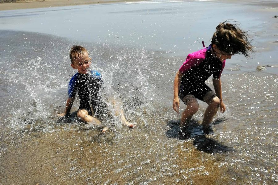 Tenerifės paplūdimiai tinkami su vaikais