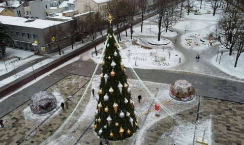 Gražiausios Kalėdų eglutės Lietuvoje