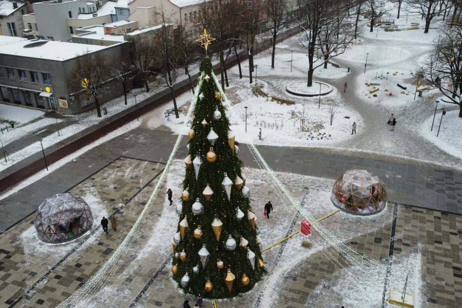 Gražiausios Kalėdų eglutės Lietuvoje