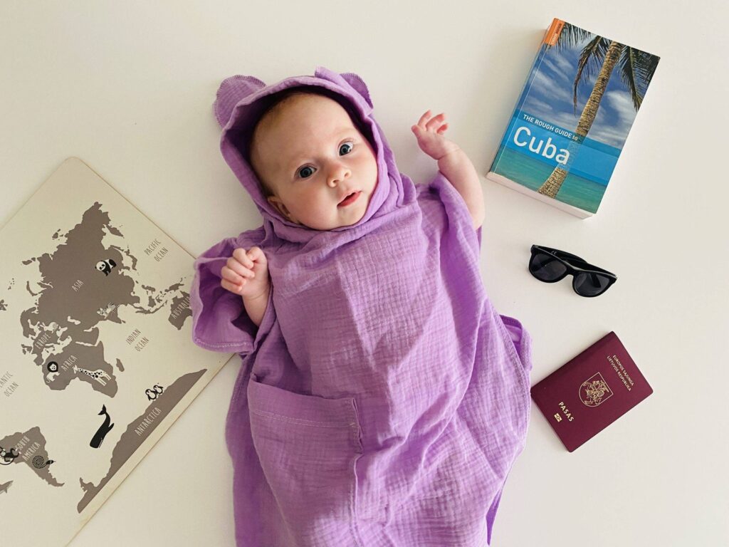 Pirmoji kelionė su kūdikiu