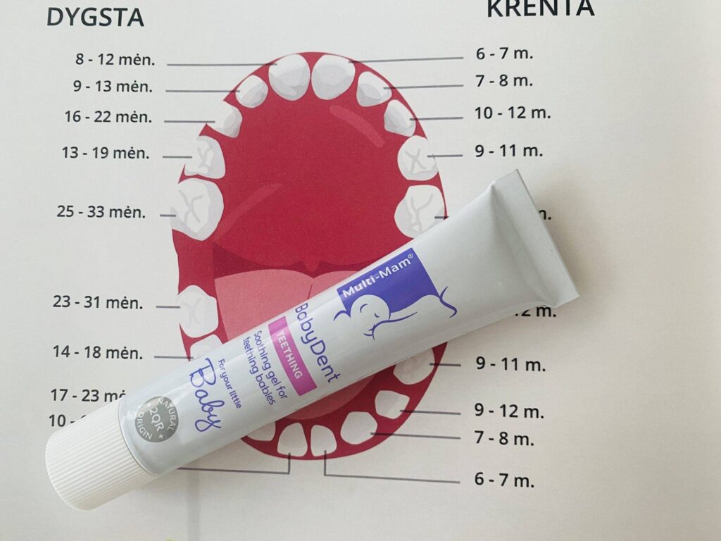 Pirmieji kūdikio dantukai
