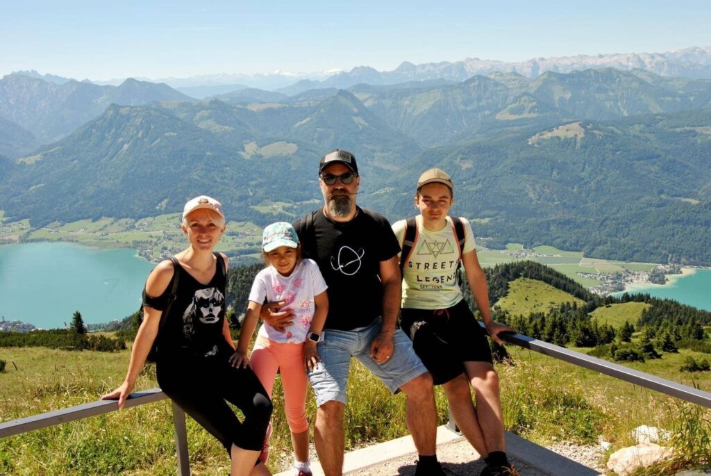Austrijoje su vaikais