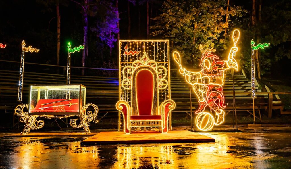 Lumina park Vilnius Kalnų parke