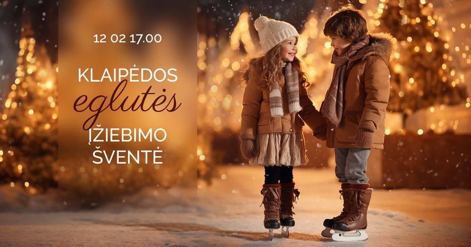 Lietuvos miestų eglučių įžiebimas. Klaipėda