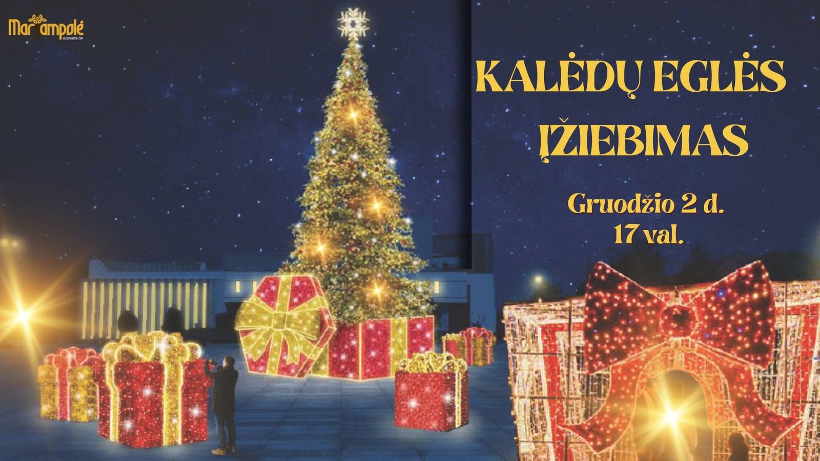 Kalėdinis miestelis Marijampolėje