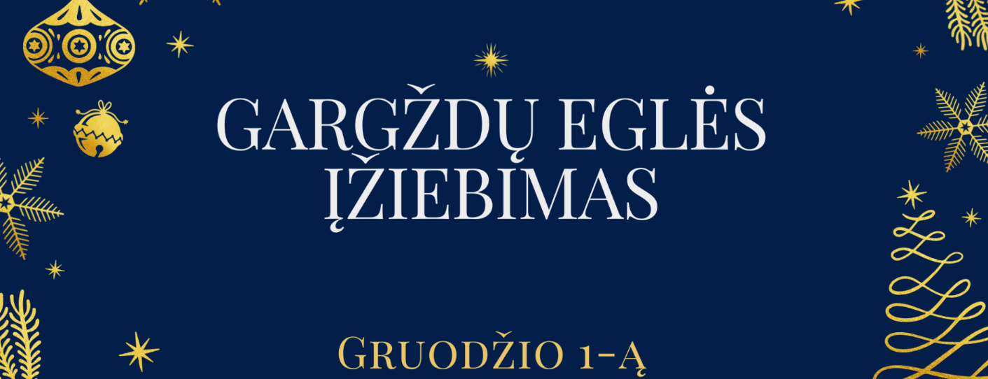 Eglutės įžiebimas Gargžduose 2023 m.