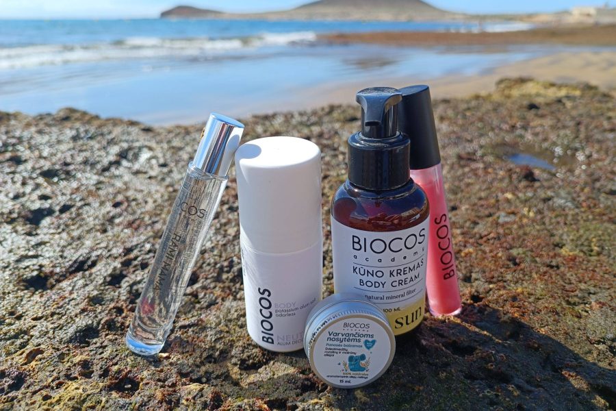 A Basket of Lithuanian Natural BIOCOS Cosmetics For the Holidays