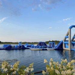 Didžiausias ir smagiausias vandens batutų parkas Lietuvoje