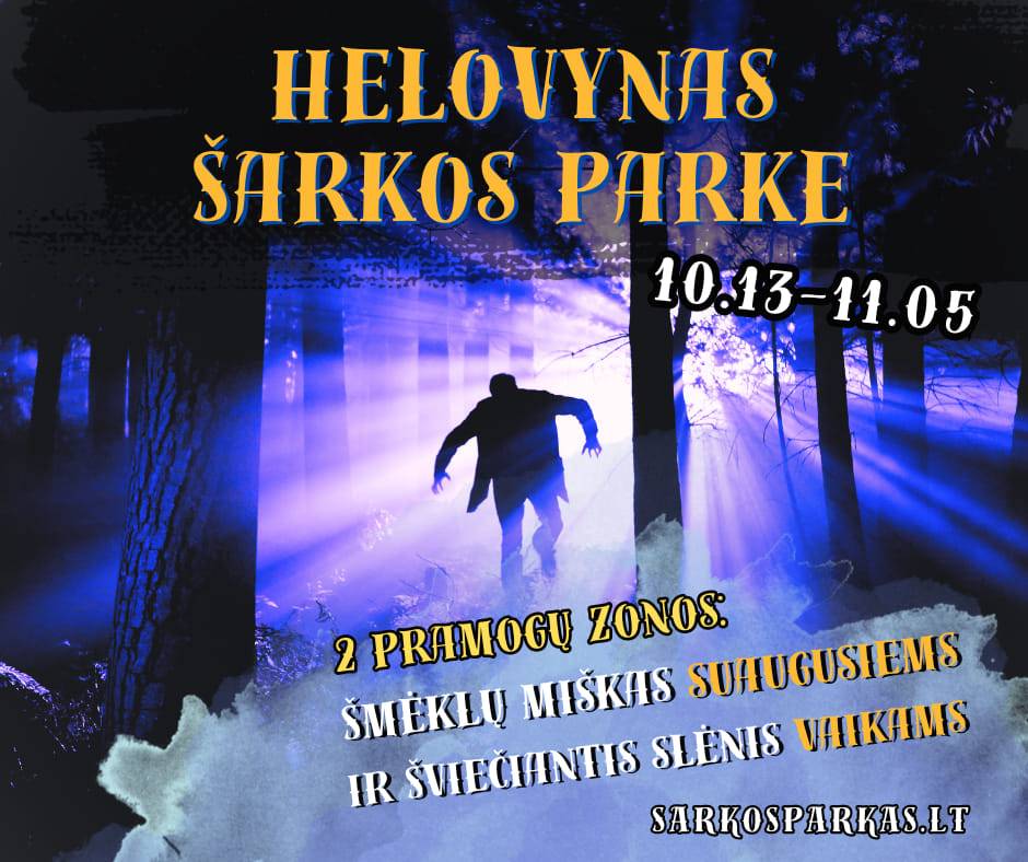Helovino renginiai 2023 Lietuvoje