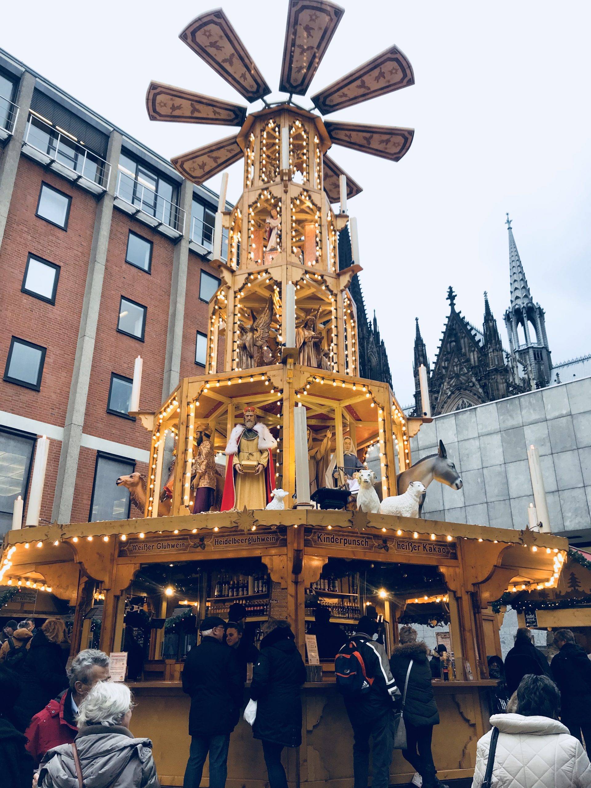 Kalėdinė mugė Kiolne Vokietijoje