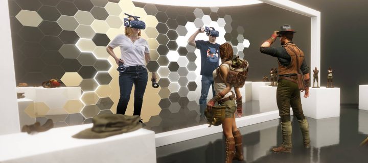 Virtual Reality Game Room “V-R Shop”