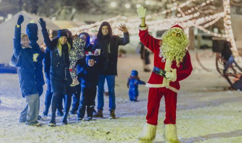 Kalėdų miestelis Liepkalnio vandens saugykloje