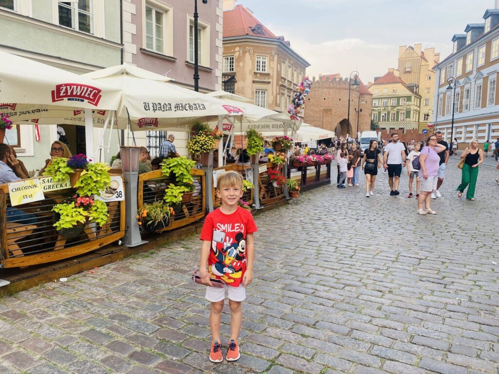 Varšuva su vaikais
