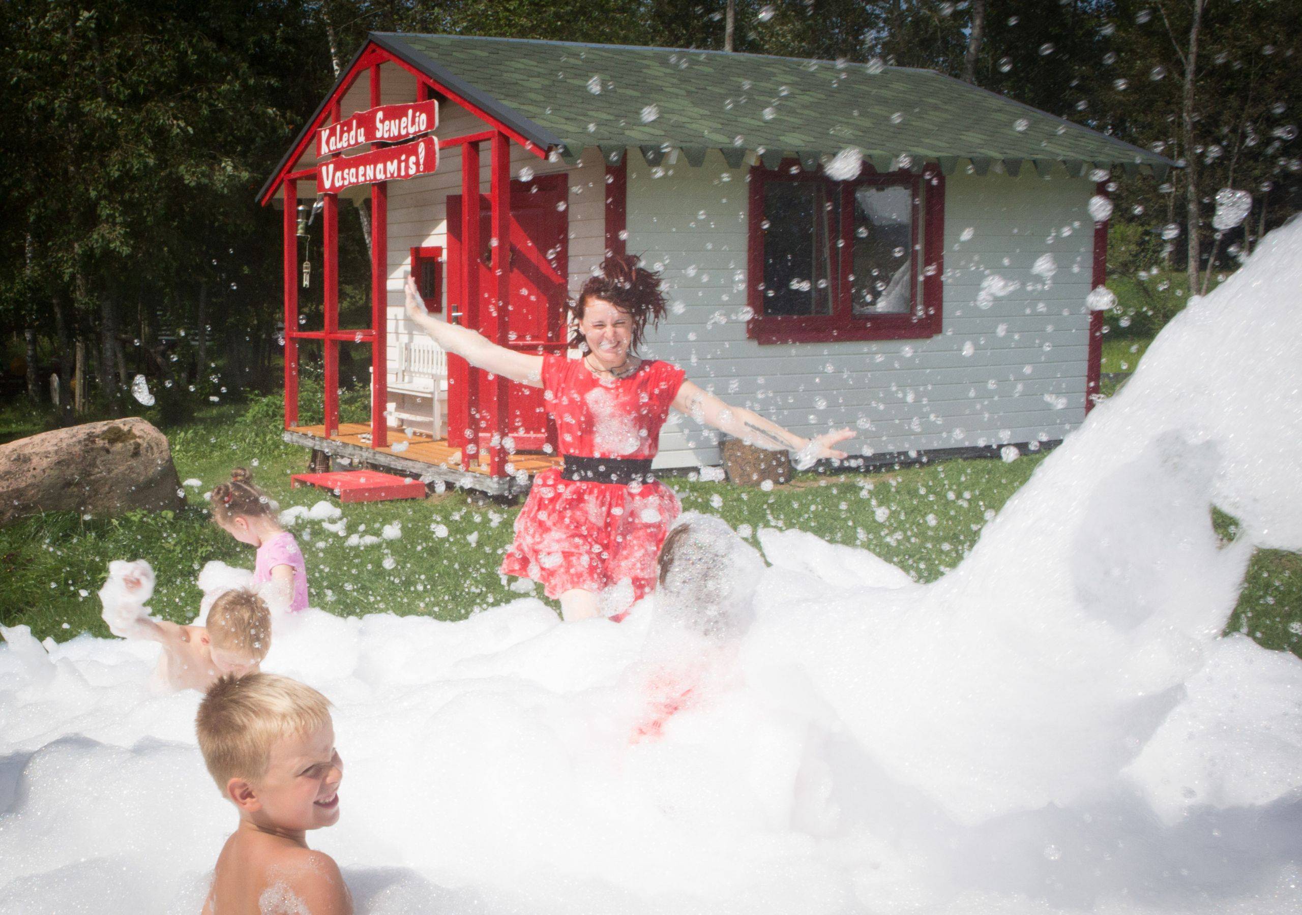 Išleistuvių pramogos Šarkos parke