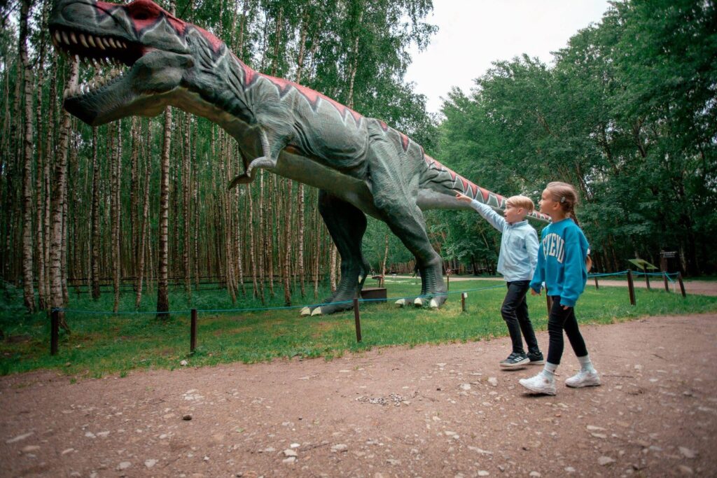 Dino parkas jau veikia