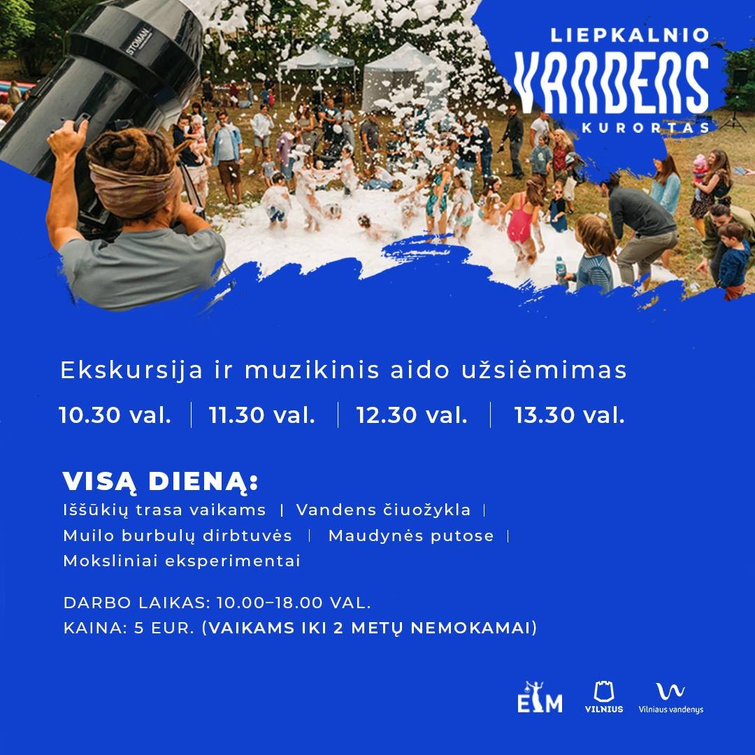 Liepkalnyje savaitgalį atsidarys vandens kurortas