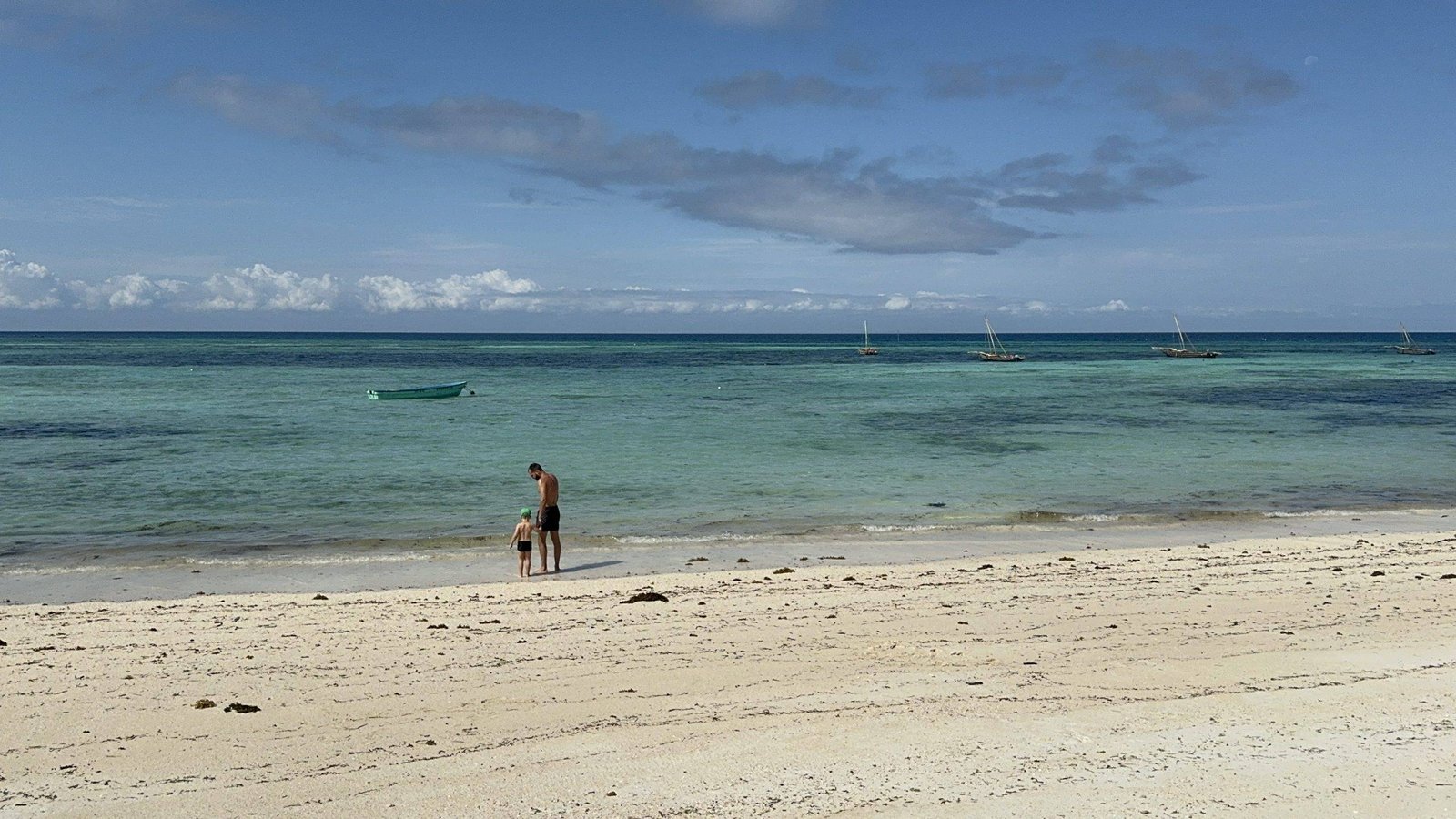 Zanzibaras su vaikais