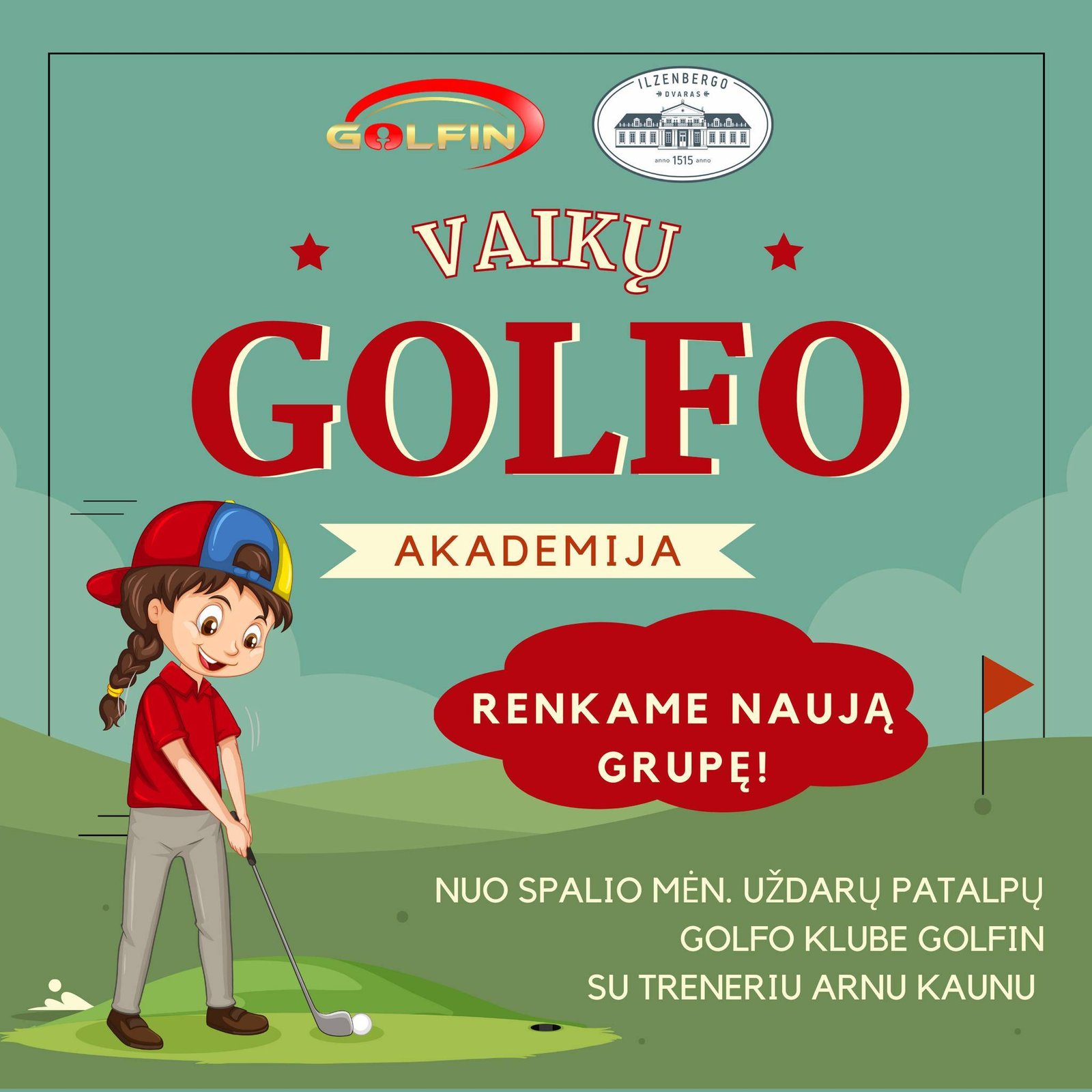 Būreliai ir veiklos vaikams Lietuvoje 2024-2025