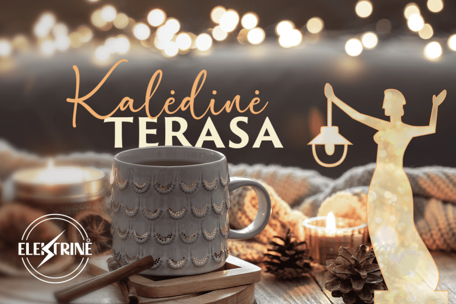 Kalėdinė terasa Vilniuje