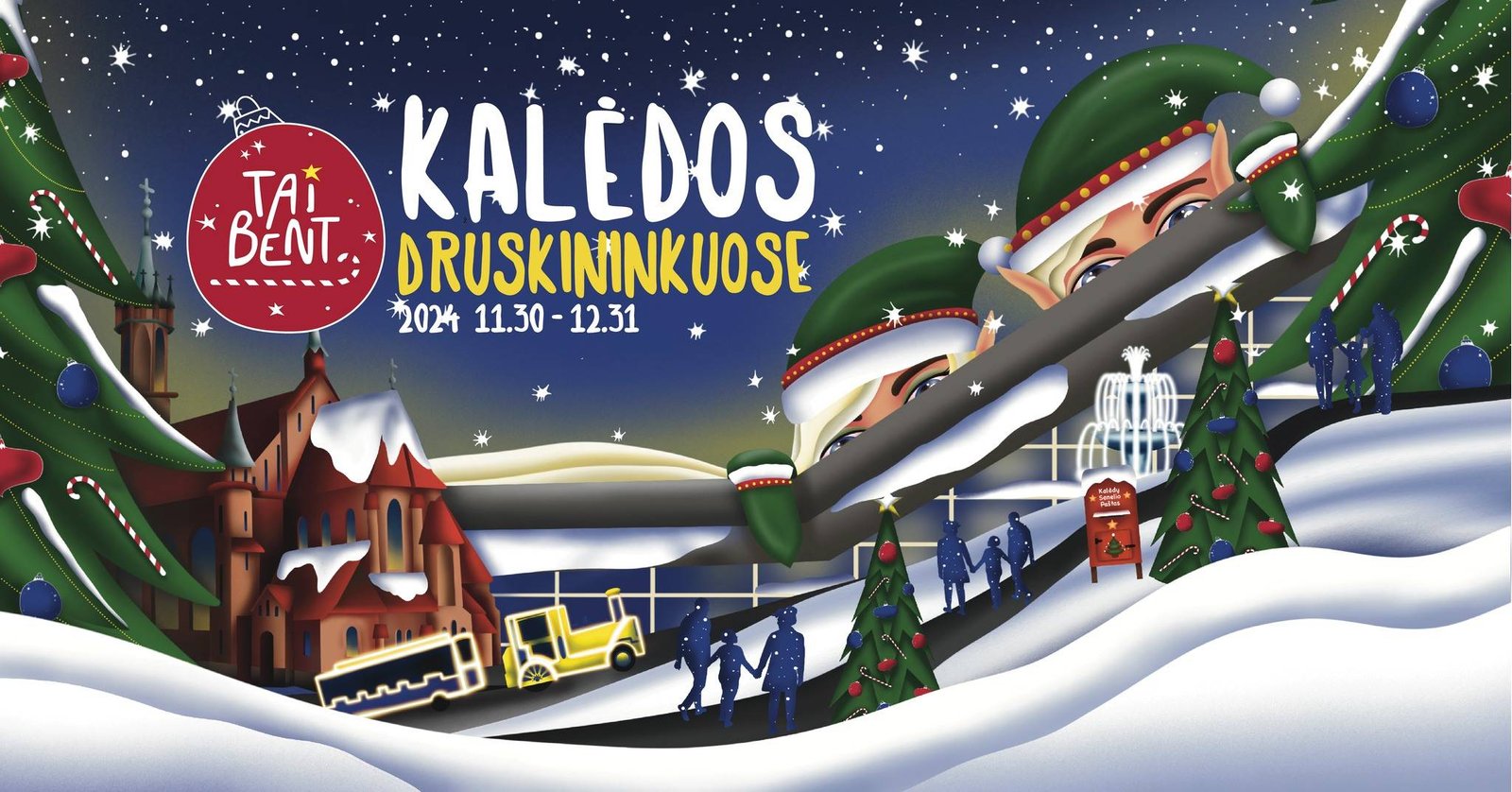 Tai bent Kalėdos Druskininkuose