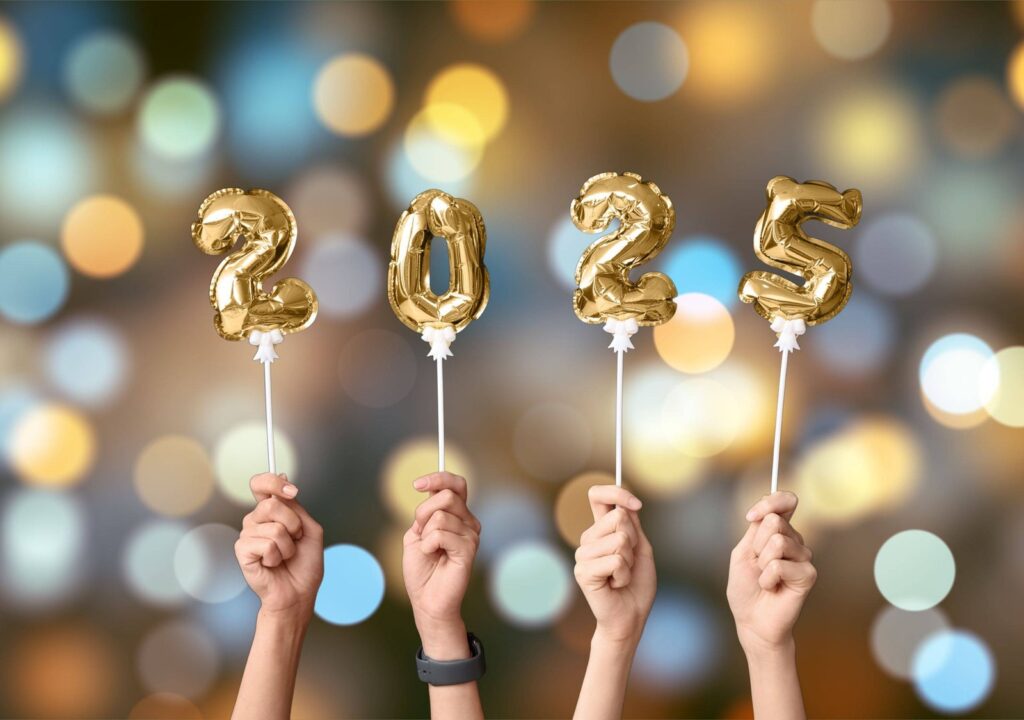 Naujieji 2025 metai Lietuvos miestuose