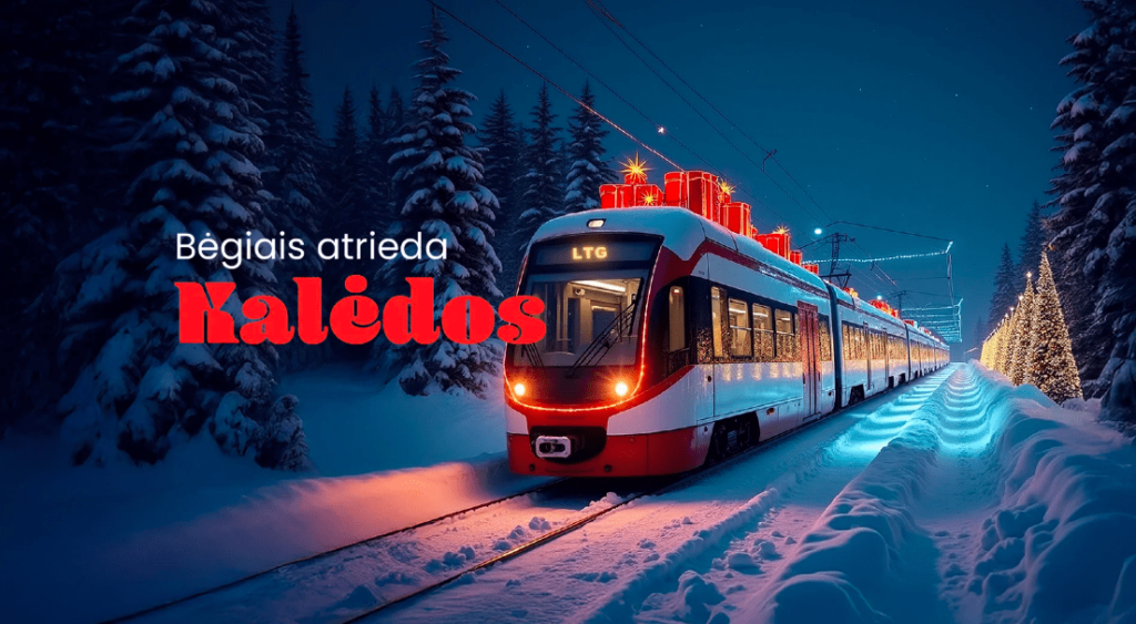 Kalėdos Bėgių parke 2024