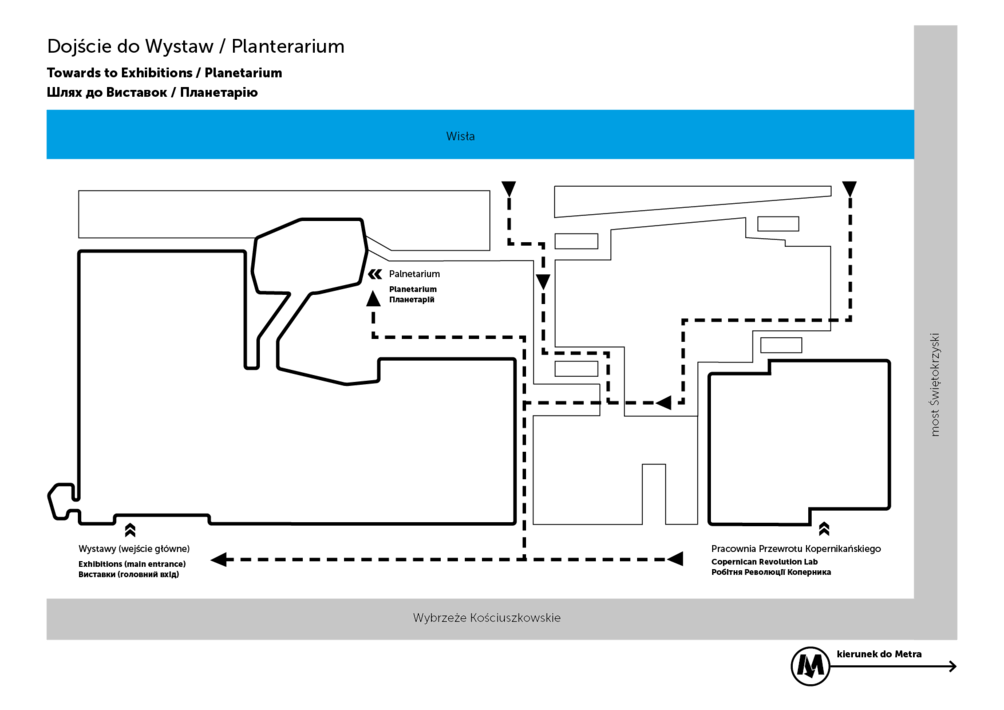 Koperniko mokslo centras - Svarbi info lankytojams