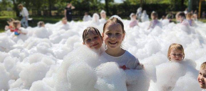Foam party: idea for your celebration