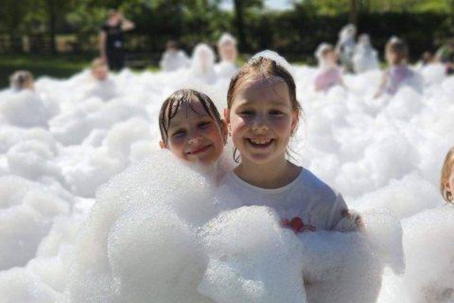 Foam party: idea for your celebration