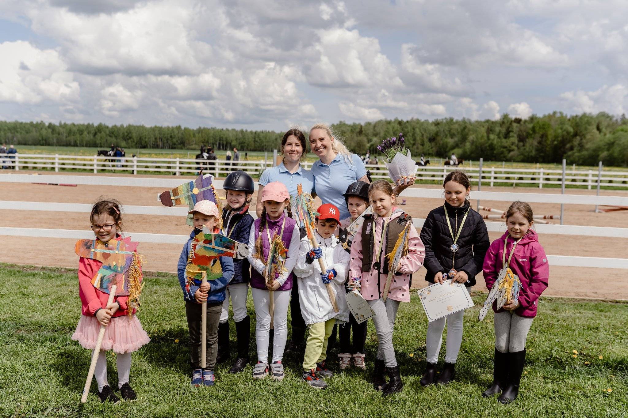 Birthday at the spotty pony stud farm