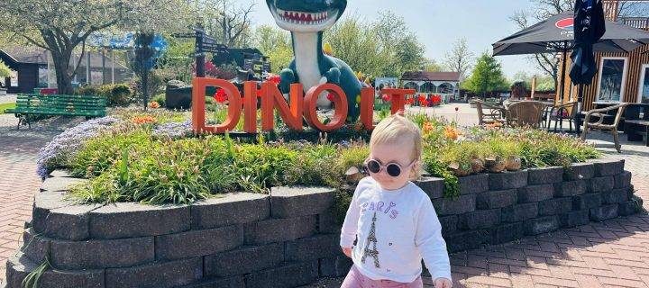Dino Park with children