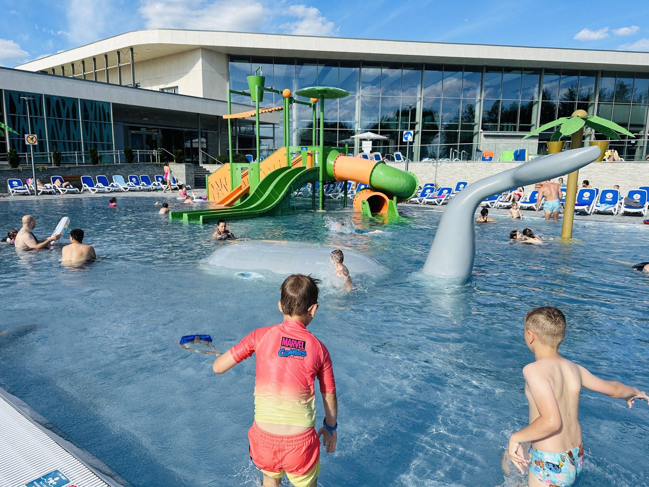 Lodzė Lenkijoje su vaikais: spa baseinai