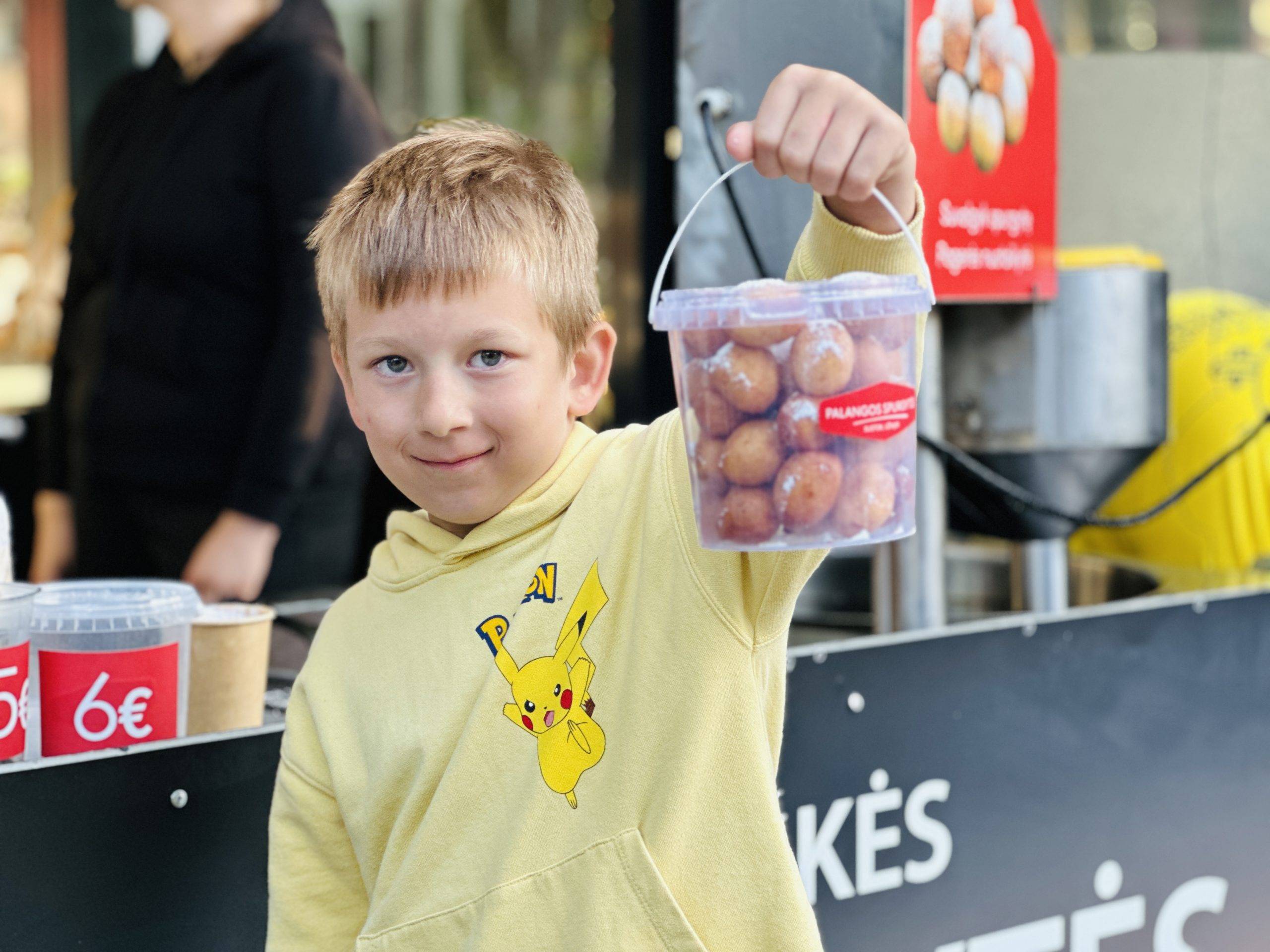 Tasty timefor kids in Palanga