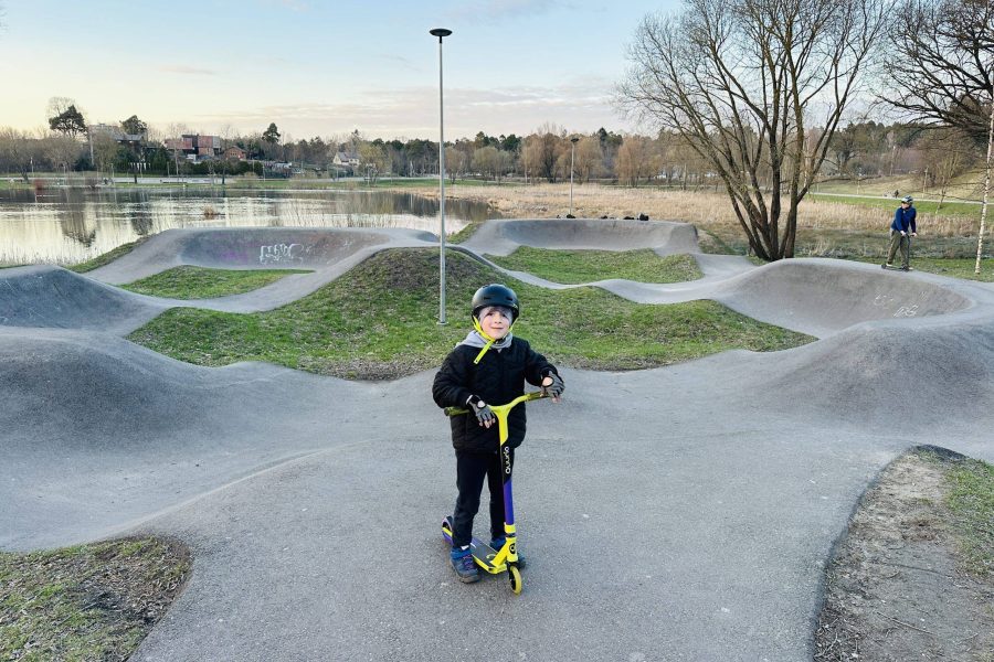 Bicycle tracks and pumptracks in Vilnius 