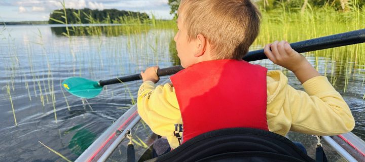 See-through boats in Plateliai