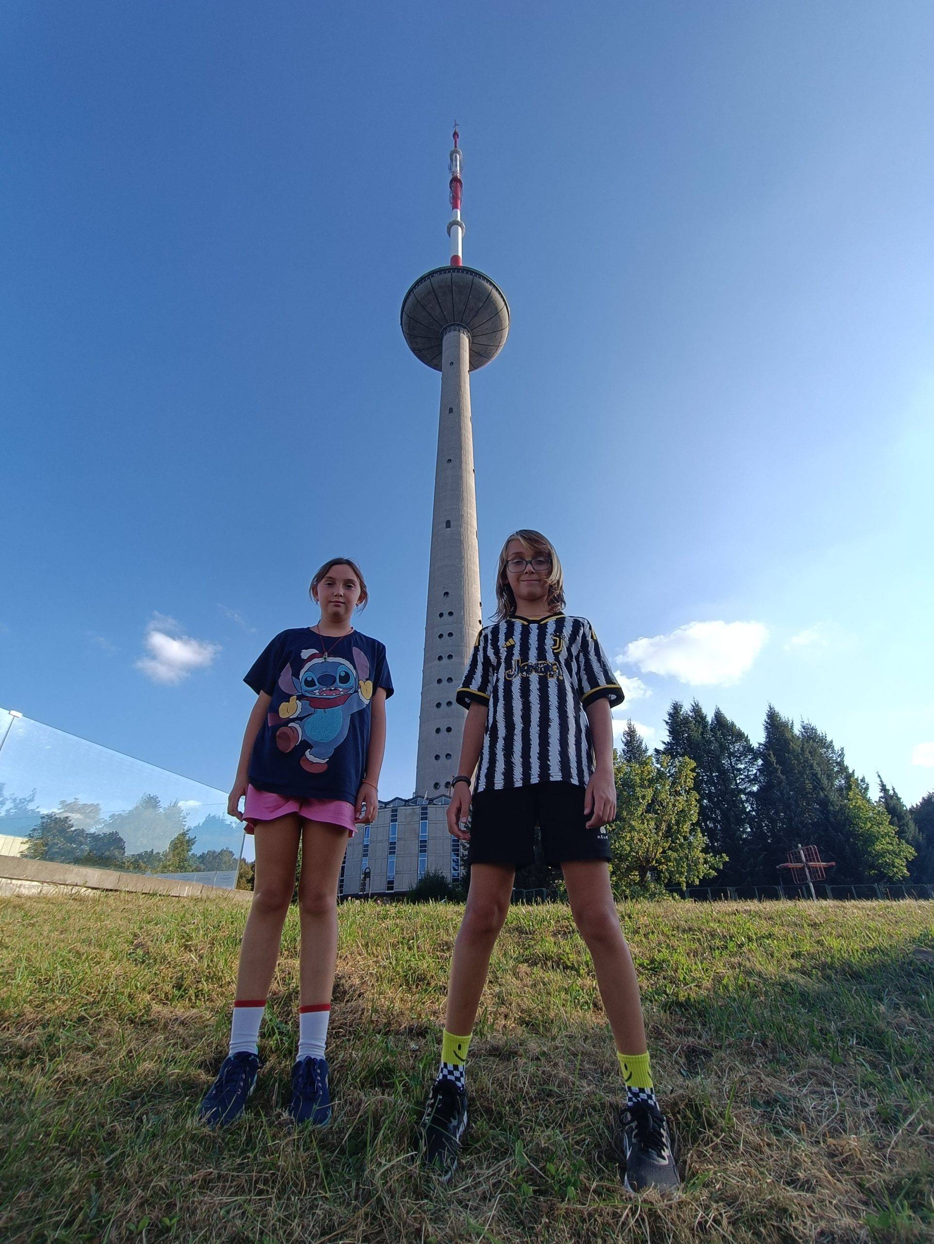 TV Tower with children