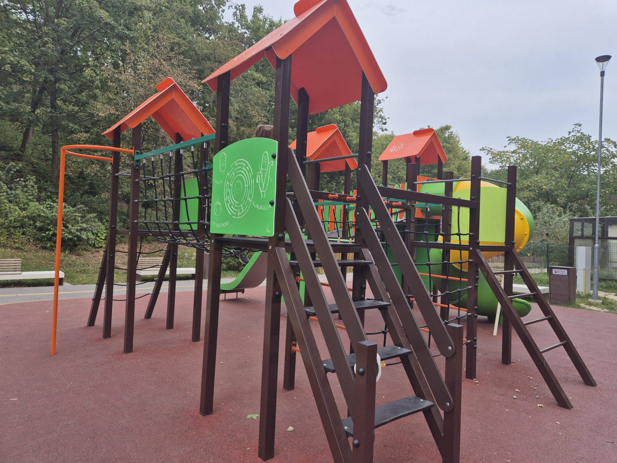 Playgrounds at the zoo