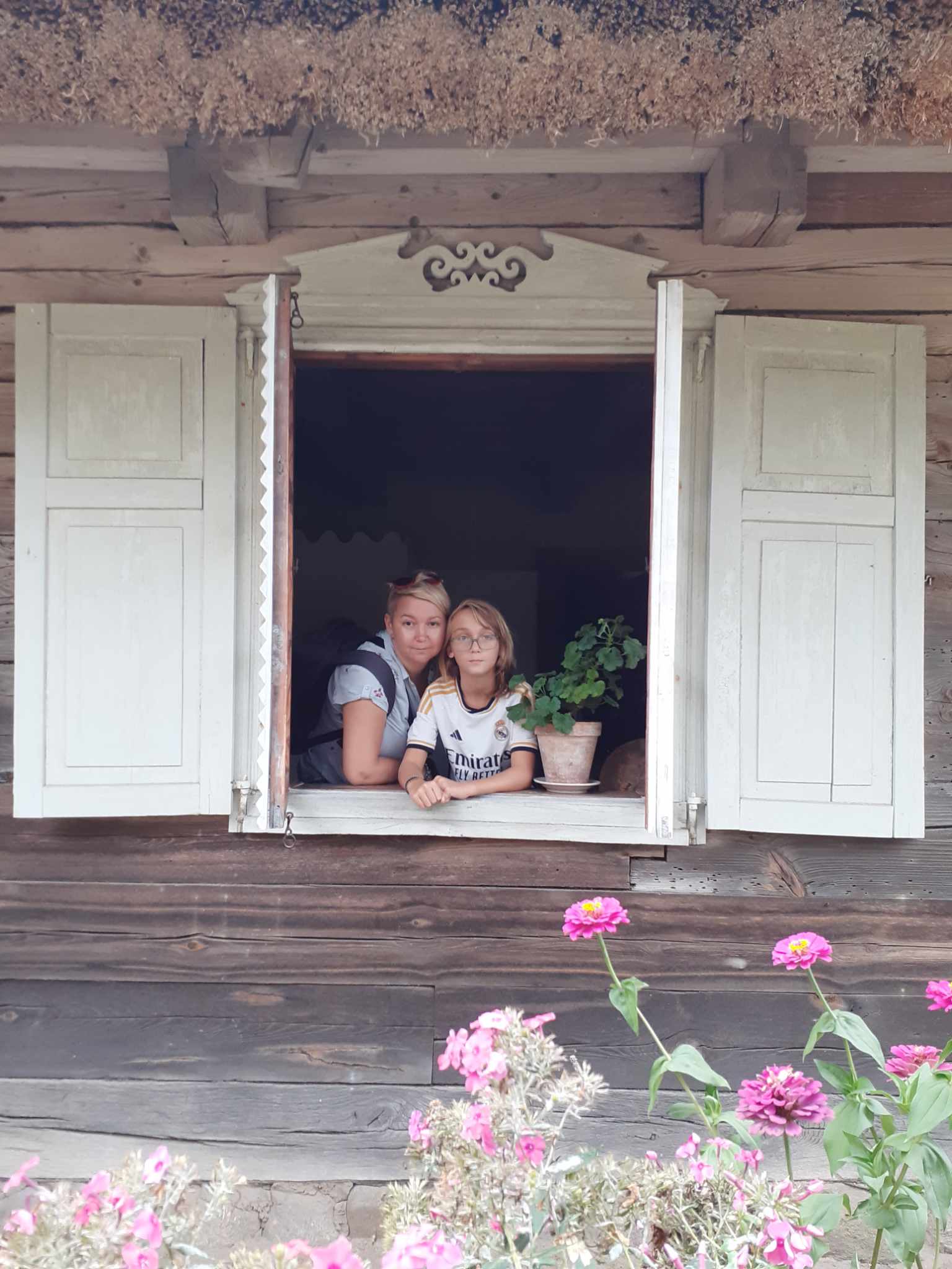 Lithuanian Ethnography Museum with children