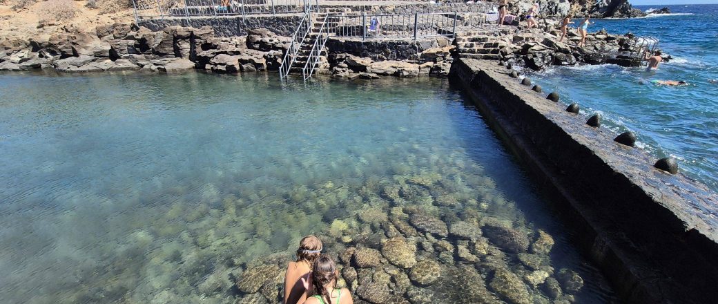 Natural pools in Tenerife