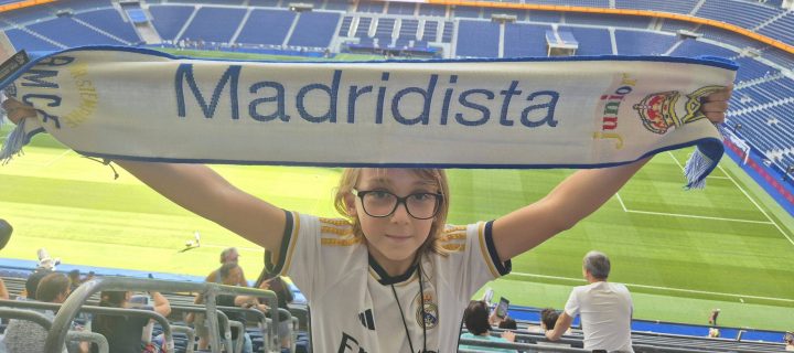 Bernabéu stadionas Madride: ekskursija su vaikais