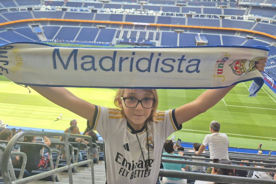 Bernabéu stadionas Madride: ekskursija su vaikais