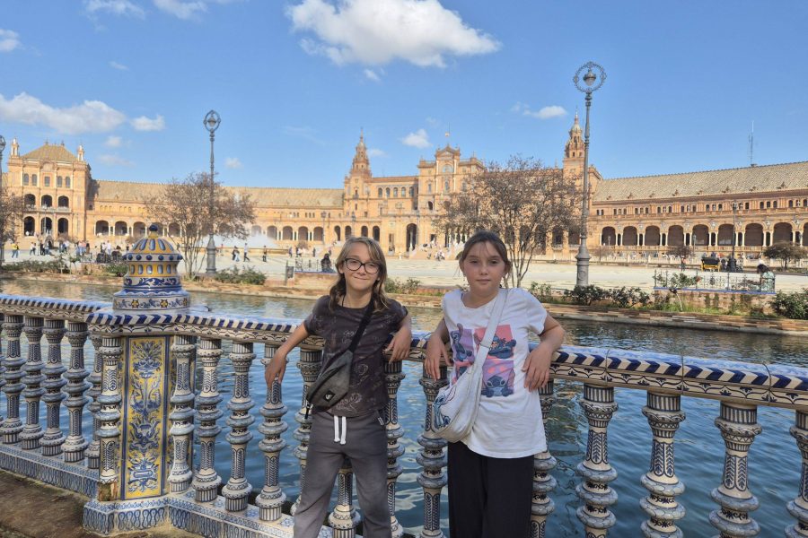 Seville with children